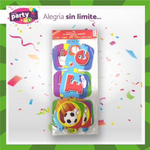 LETRERO FELIZ CUMPLEAÑOS - SPORTS