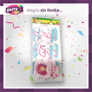 LETRERO FELIZ CUMPLEAÑOS - ROSITA FRESITA (mod 1)