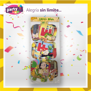 LETRERO FELIZ CUMPLEAÑOS - EL CHAVO