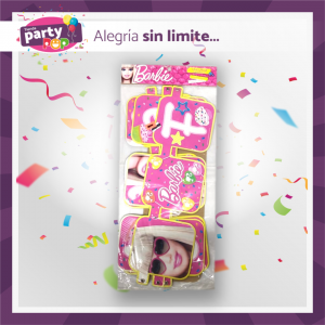 LETRERO FELIZ CUMPLEAÑOS - BARBIE
