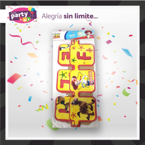 LETRERO FELIZ CUMPLEAÑOS - TOY STORY