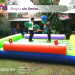 Inflable gladiadores